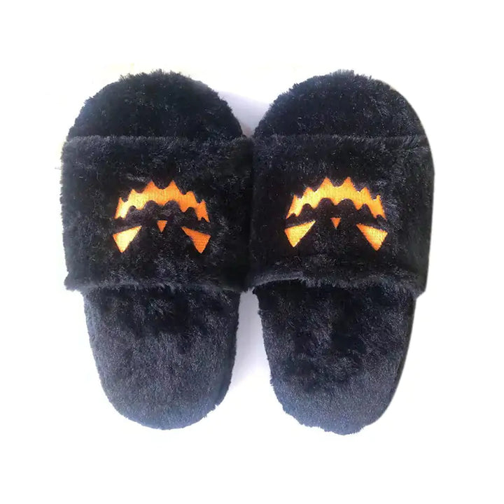 Women Plush Pumpkin Slippers - GlimmaStyle