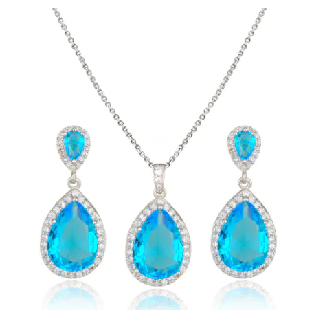 Zircon Jewelry Set - GlimmaStyle