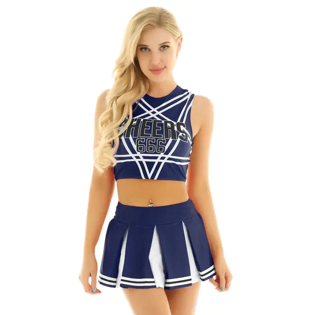 Cheerleader Costume Set - GlimmaStyle