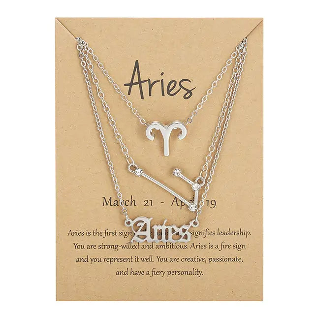 Zodiac Sign Necklace - GlimmaStyle