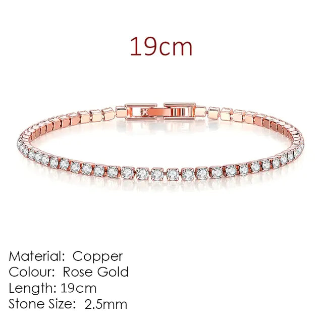 Fashion Multicolor Tennis Bracelet for Women - GlimmaStyle