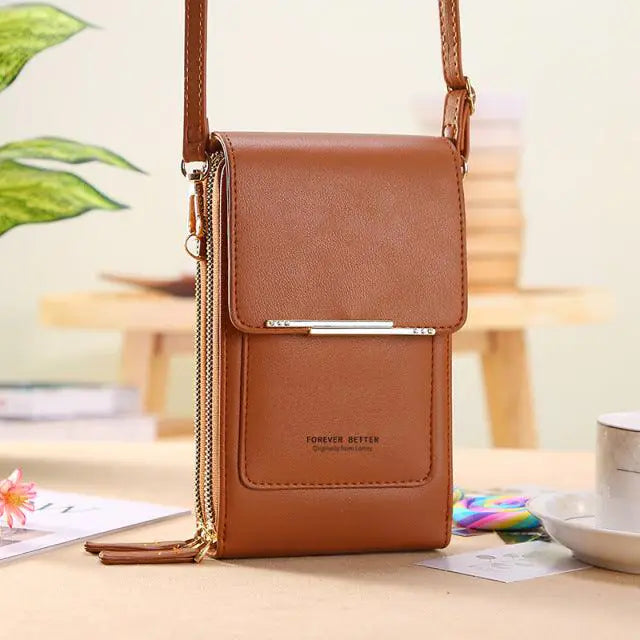 Buylor Soft Leather Crossbody Bag - GlimmaStyle