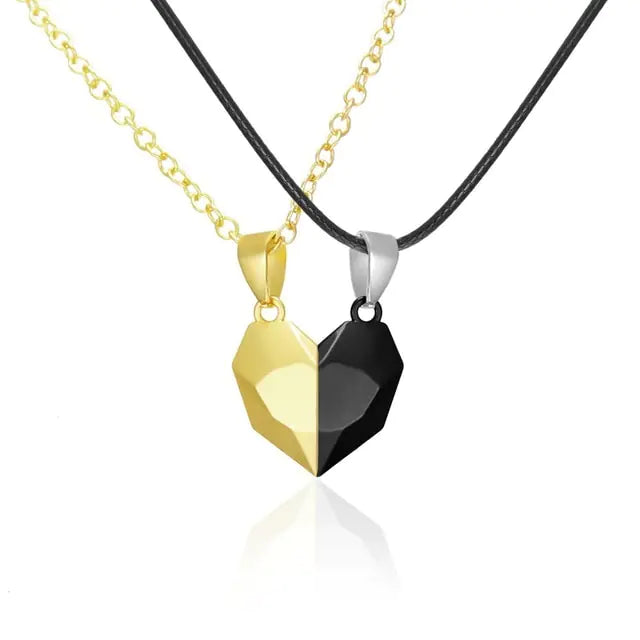 Korean Fashion Magnetic Couple Necklace - GlimmaStyle