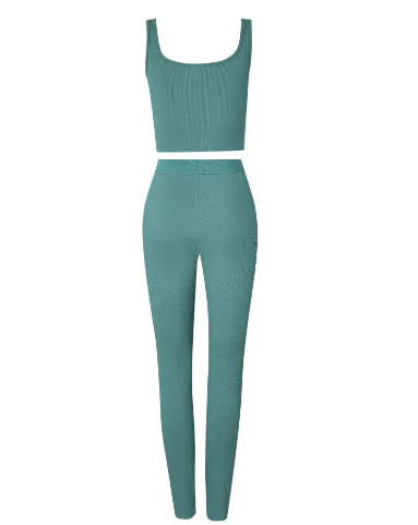 2 Piece Set Gym Active Wear - GlimmaStyle