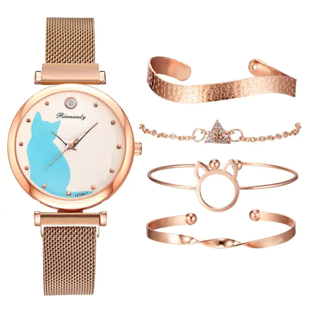 Fashion Watch Set for Women - GlimmaStyle