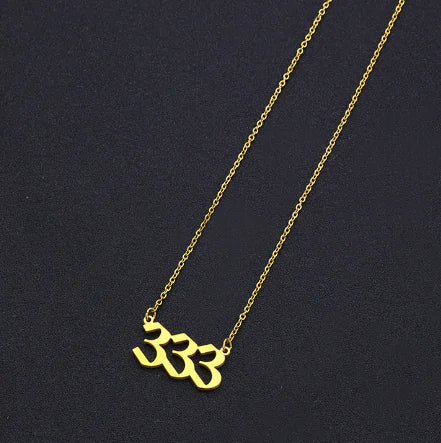 Lucky Numbers Angel Necklace - GlimmaStyle