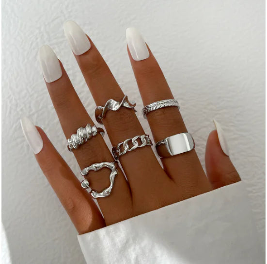 Boho Ring Set - GlimmaStyle