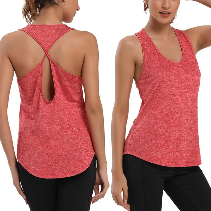 Running Vest Fitness Yoga Shirts - GlimmaStyle