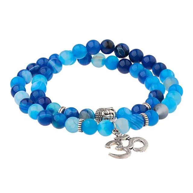 Charm Retro Buddha Bead Bracelet - GlimmaStyle