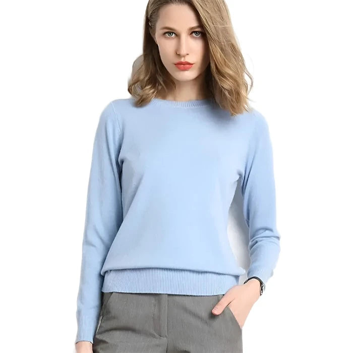 Knitted Pullover Women Sweater - GlimmaStyle