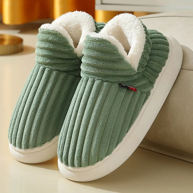 Warm Fur Slippers - GlimmaStyle