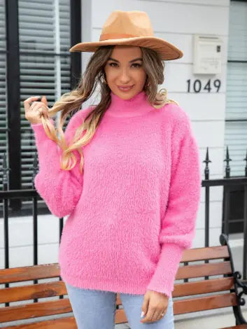 Woman Knitting Sweater - GlimmaStyle