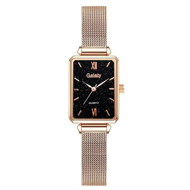 Square Quartz Watch - GlimmaStyle