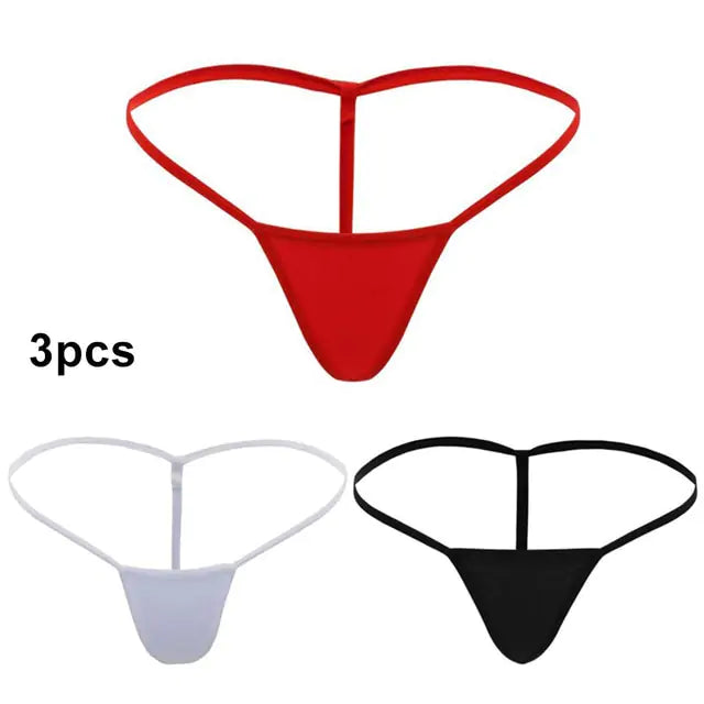 Womens Mini G-string Sexy T-back Thongs - GlimmaStyle