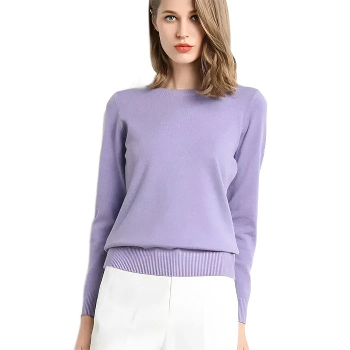 Knitted Pullover Women Sweater - GlimmaStyle