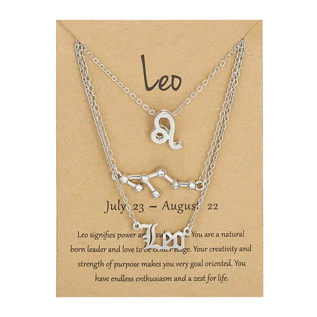 Zodiac Sign Necklace - GlimmaStyle