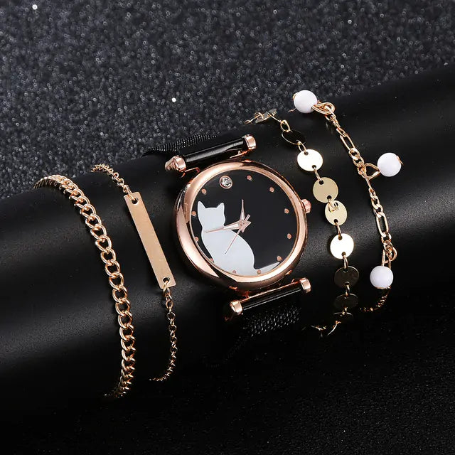 Fashion Watch Set for Women - GlimmaStyle