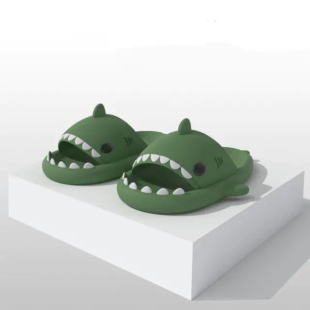 Cool Anti-skid Shark Slippers - GlimmaStyle