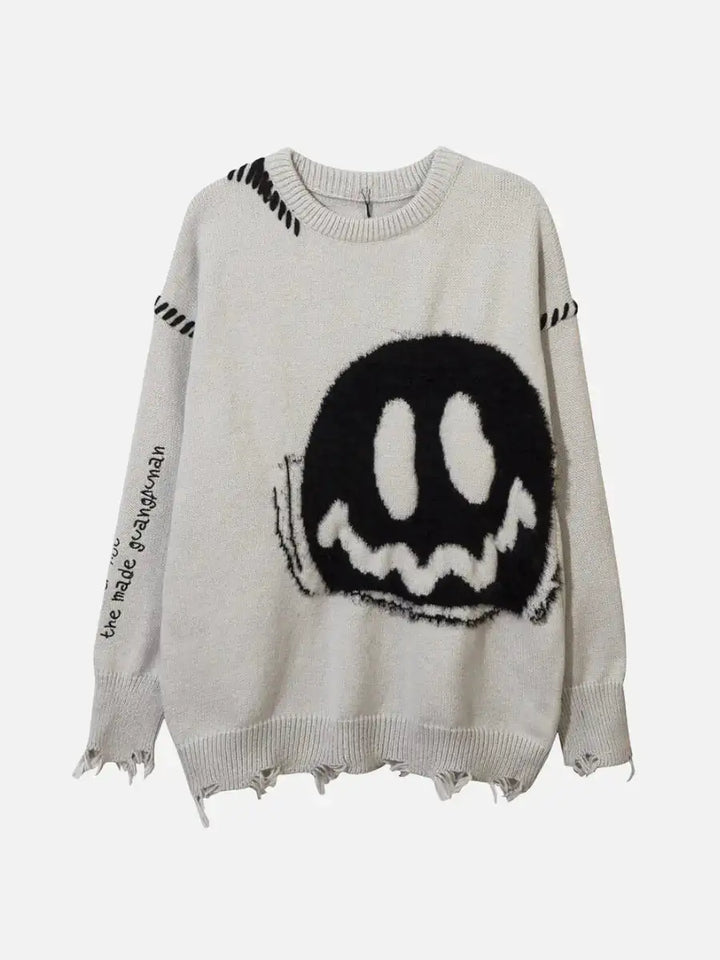 Vintage Smile Sweater - GlimmaStyle