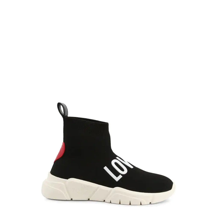 High Top Logo Sock Sneakers - GlimmaStyle