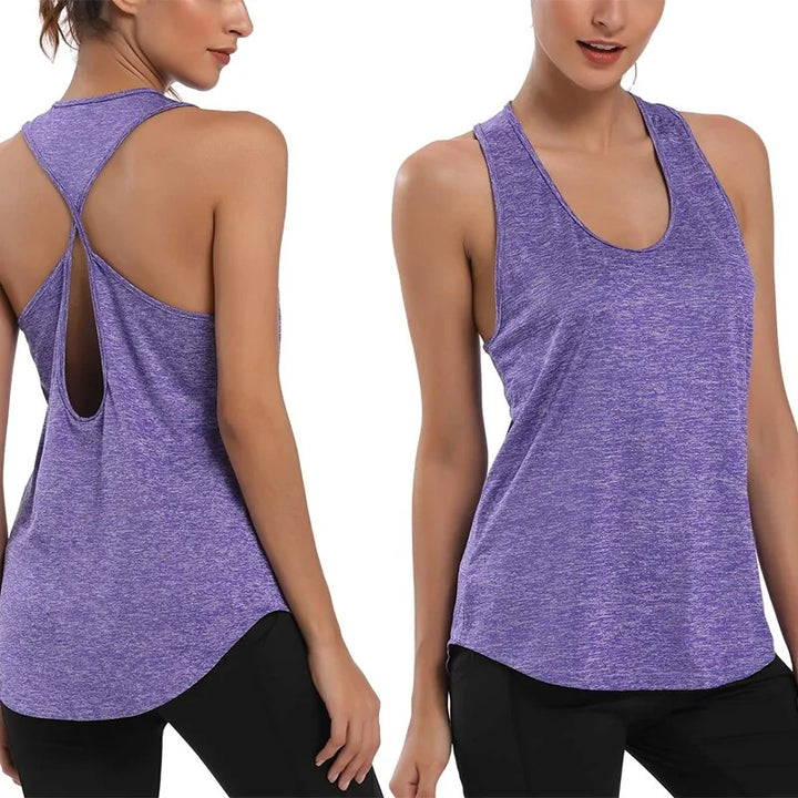 Running Vest Fitness Yoga Shirts - GlimmaStyle