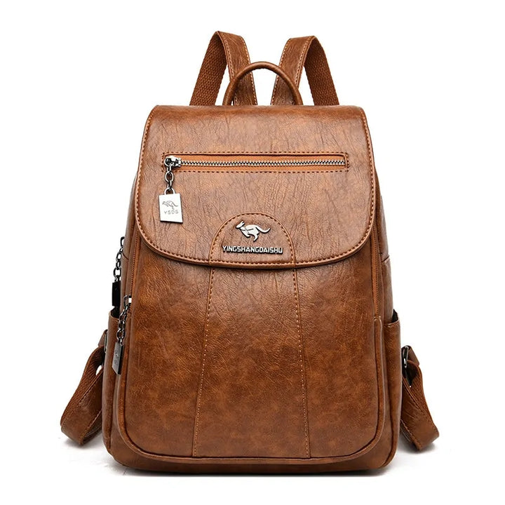 Leather Backpacks High Quality - GlimmaStyle