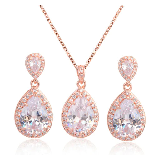 Zircon Jewelry Set - GlimmaStyle