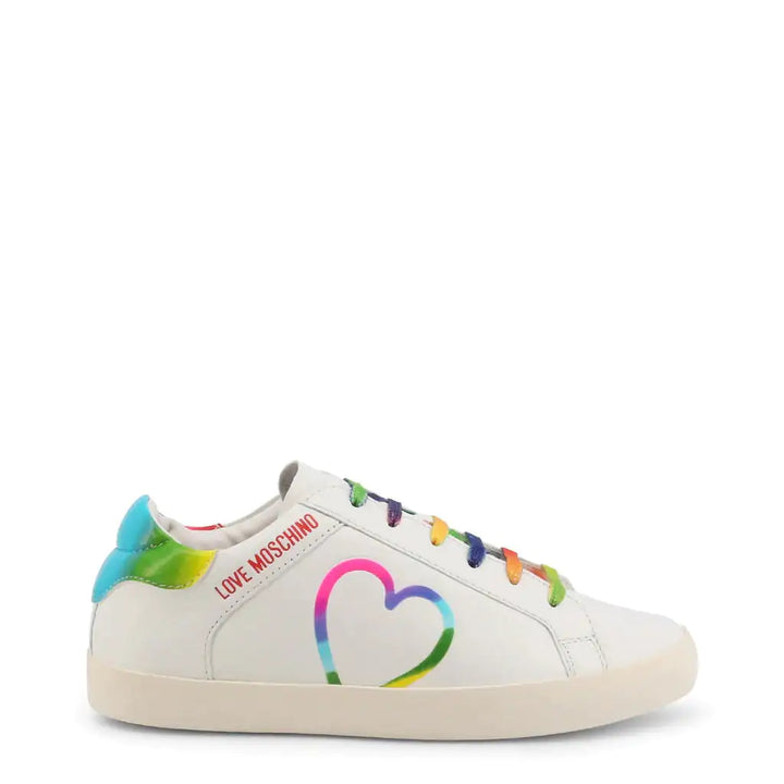 Rainbow Heart Sneakers - GlimmaStyle