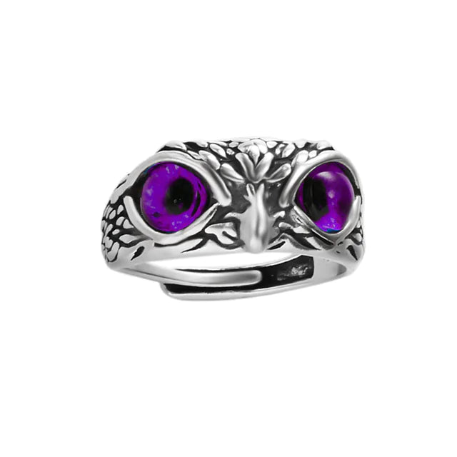 Adjustable  Owl Alloy Ring - GlimmaStyle