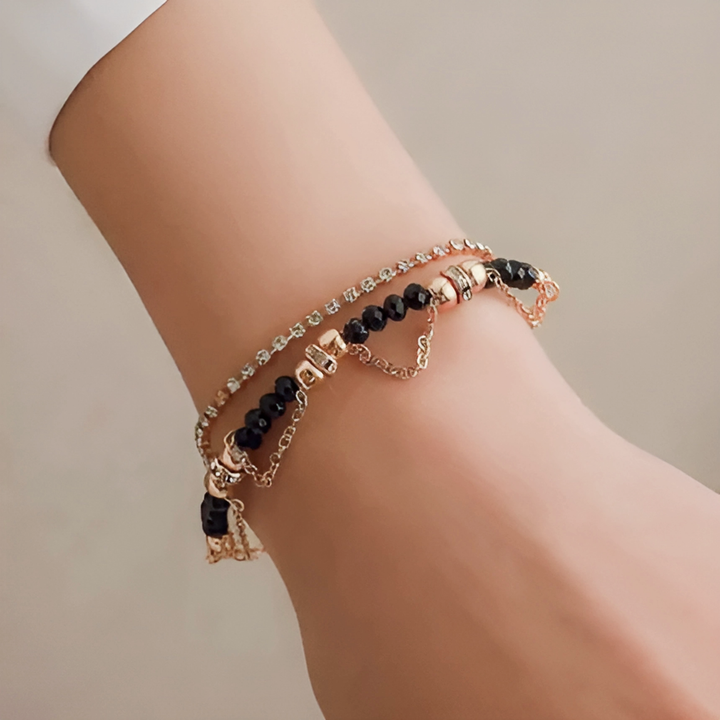 Diamond Tassel Bracelet - GlimmaStyle