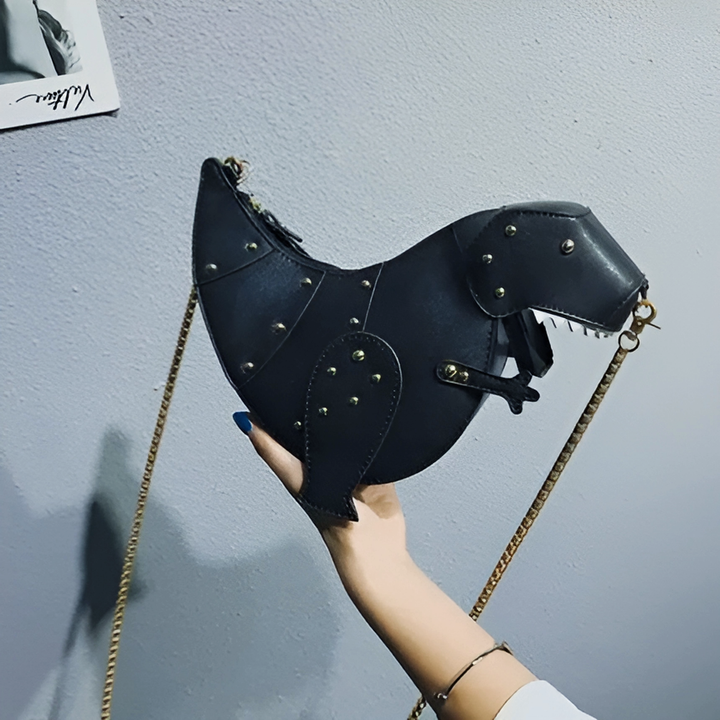 Dinosaur Leather Bag - GlimmaStyle