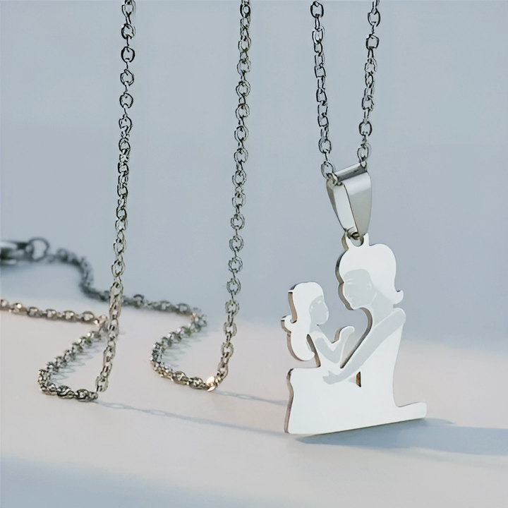 Family Silver Necklaces - GlimmaStyle