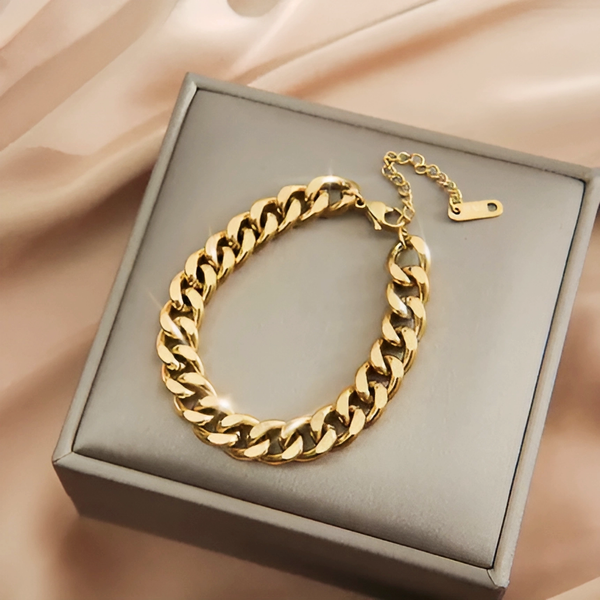 Gold Bangle Bracelet - GlimmaStyle