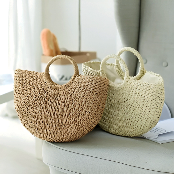 Handmade Straw Bags - GlimmaStyle