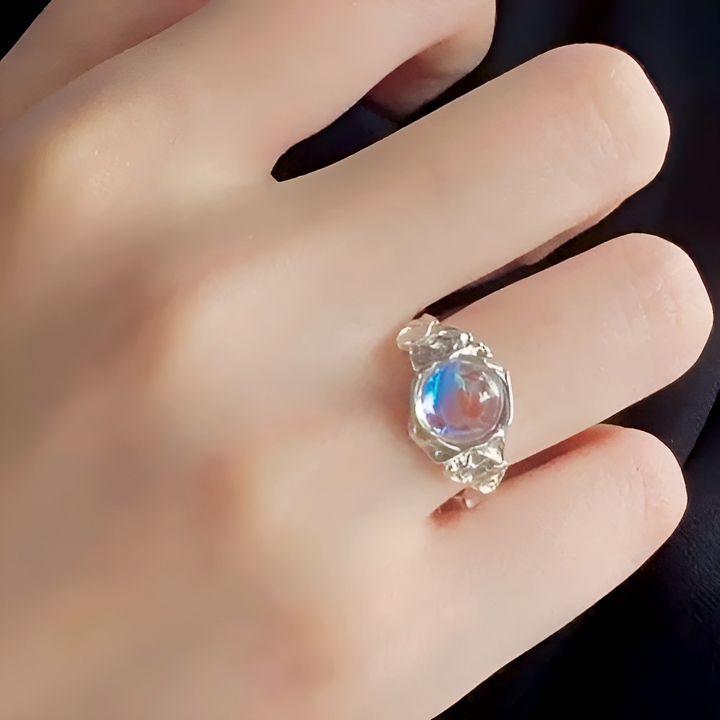 K-pop Crystal Open Ring - GlimmaStyle