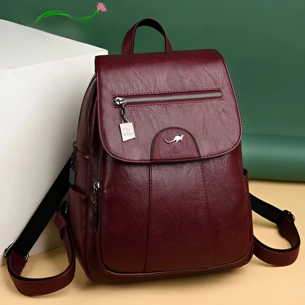 Leather Backpacks High Quality - GlimmaStyle