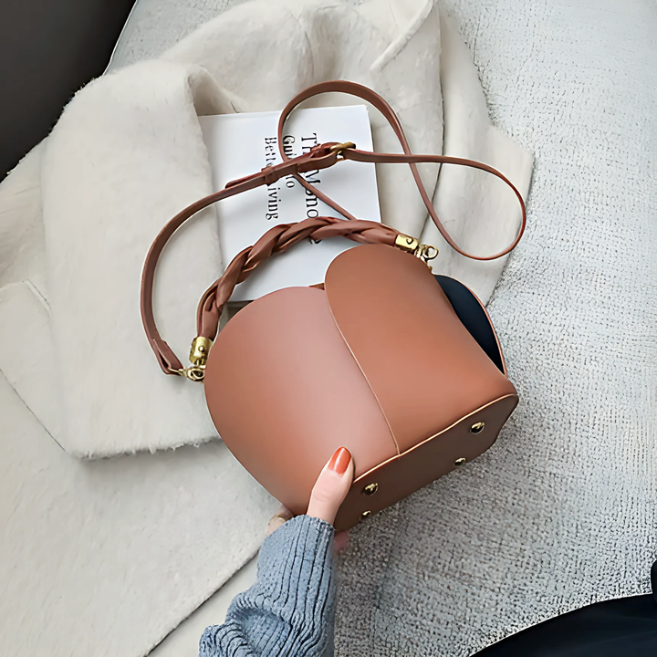 Retro Bucket Shoulder Bag - GlimmaStyle