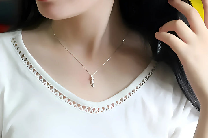 Silver Cat Pendant Necklace Jewelry - GlimmaStyle