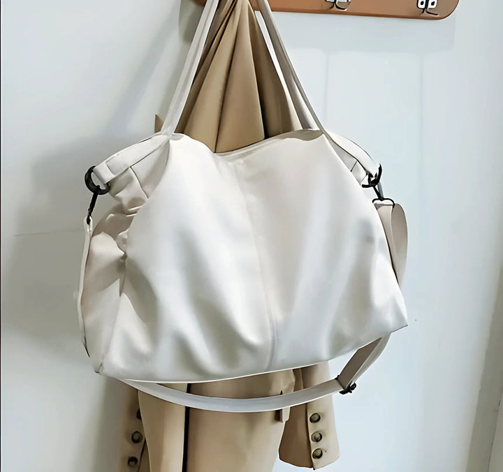 Soft Leather Shoulder Bag - GlimmaStyle