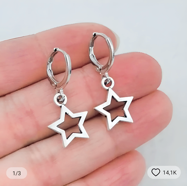 Star Earrings - GlimmaStyle