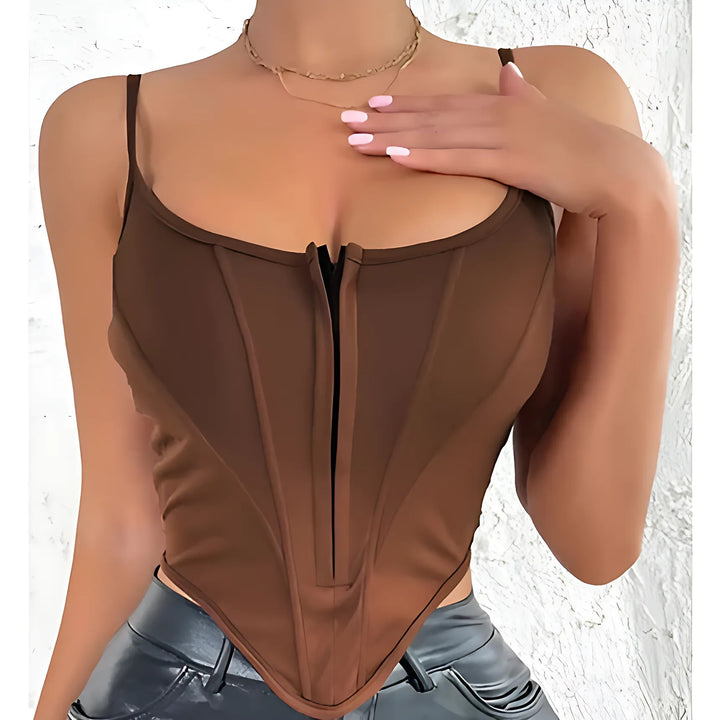 Backless Corset: Fashion Waist Cincher - GlimmaStyle