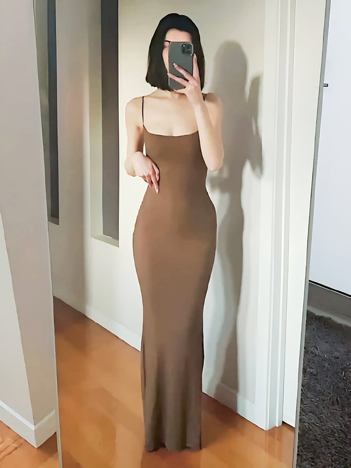 Backless Long Maxi Dress - GlimmaStyle