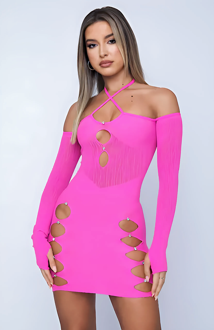 Casual Cutout Dress - GlimmaStyle