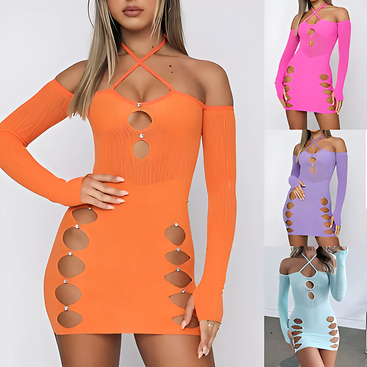 Casual Cutout Dress - GlimmaStyle