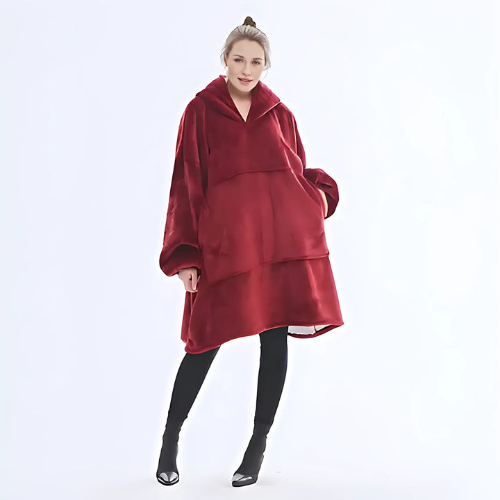 Comfy Oversized Blanket-Hoodie - GlimmaStyle