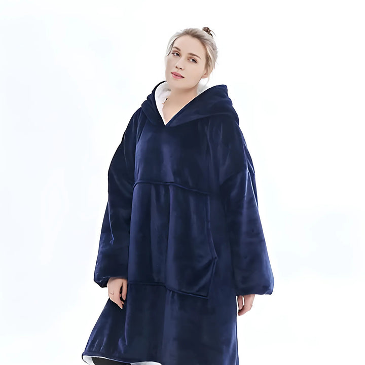 Comfy Oversized Blanket-Hoodie - GlimmaStyle