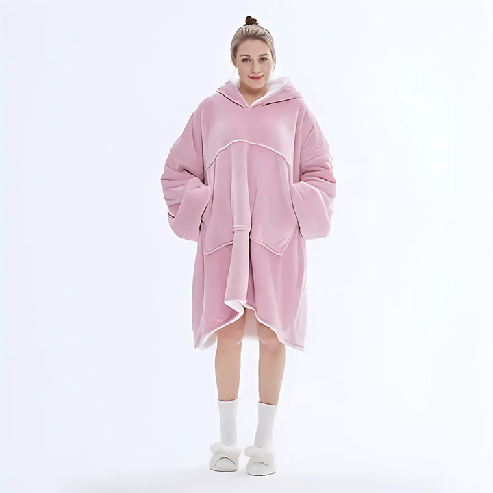 Comfy Oversized Blanket-Hoodie - GlimmaStyle