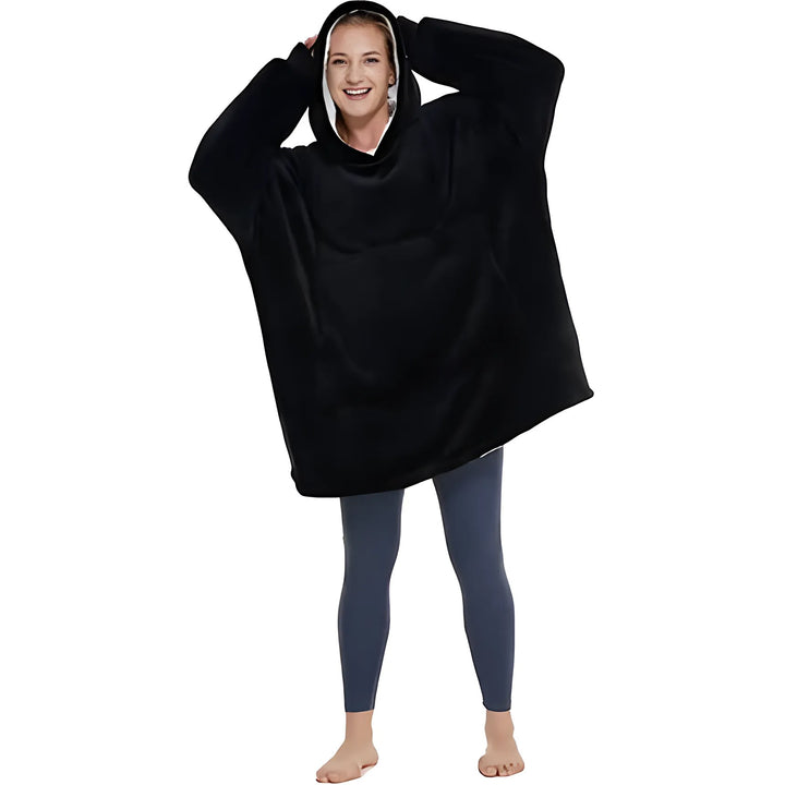 Comfy Oversized Blanket-Hoodie - GlimmaStyle