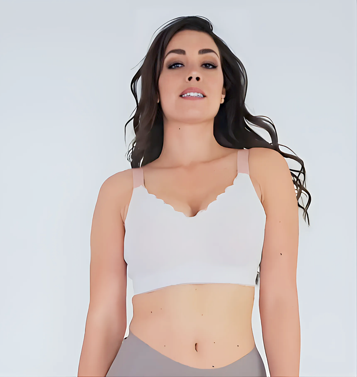 Cotton Doce® Bra - Reinforced Fabric - Without Wires and Seams - GlimmaStyle