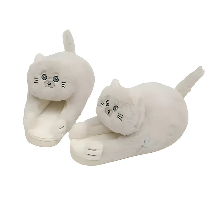 Cuddly Hug Cat Slippers - GlimmaStyle